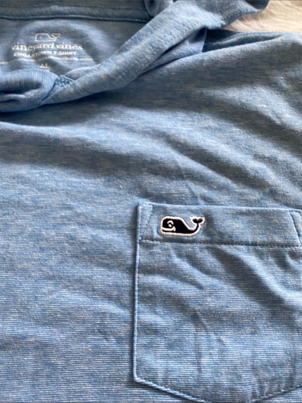 Vineyard Vines Boys Edgartown Long Sleeved Pocket Hoodie tee